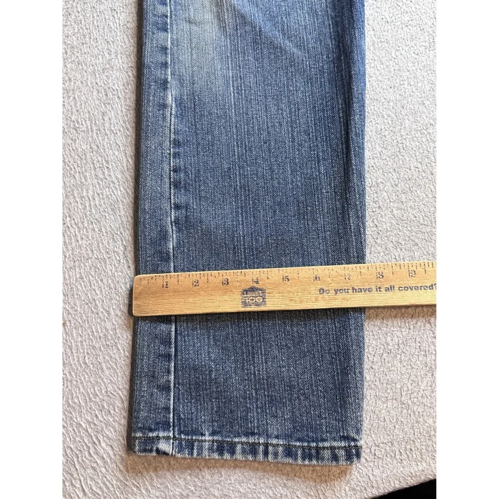 Vintage‎ Riders by Lee Straight Leg Jeans Womens 12L Medium Wash Blue Denim 90s
